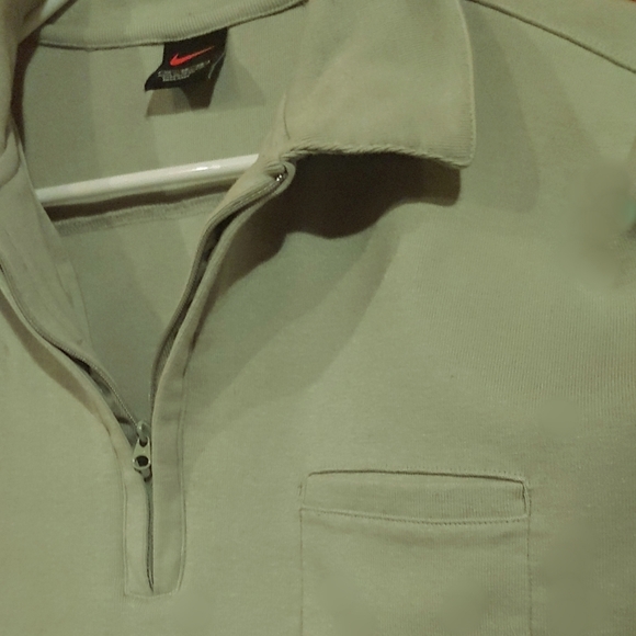 Men's Vintage Nike Golf 1/4 zip Polo size XL - Picture 7 of 8